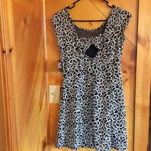 Navy Blue lace dress